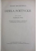 Dzieła Poetyckie , wydanie II, 1933 r.