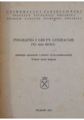 Pokolenia i grupy literackie po 1918 roku