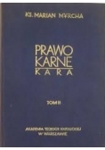 Prawo karne. Kara tom II