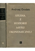 Studia z historii myśli ekonomicznej tom I