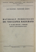 Materiały pomocnicze do nauczania kaligrafii