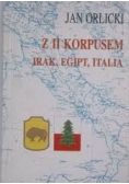 Z II korpusem Irak, Egipt, Italia