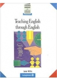 Teaching English through English