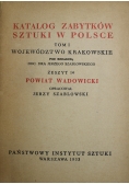Katalog zabytków sztuki w Polsce Tom I Zeszyt 14