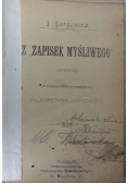 Z zapisek myśliwego,