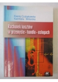 Rachunek kosztów w przemyśle, handlu, usługach