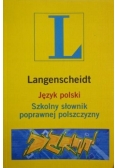 Język polski Szkolny słownik poprawnej polszczyzny