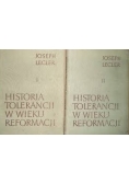 Historia tolerancji w wieku reformacji tom I - II