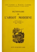 Dictionnaire de L'Argot Moderne