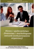 Biznes i społeczeństwo finansowe i marketingowe
