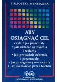 Aby osiągnąć cel