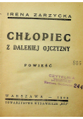 Chłopiec z dalekiej ojczyzny 1929 r.