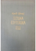 Sztuka edytorska. Zarys teorii