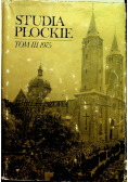 Studia płockie tom III