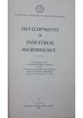 Developments in industrial microbiology