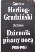 Dziennik pisany nocą 1980 - 1983