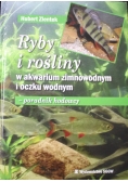 Ryby i rośliny w akwarium zimnowodnym i oczku wodnym