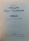 Rejonowy rozkład jazdy pociągów Wrocław