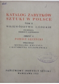 Katalog zabytków sztuki w Polsce tom II