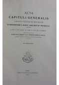 Acta Capituli Generalis