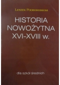 Historia nowożytna XVI do XVIII w