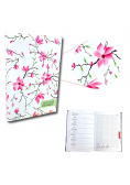 Kalendarz 2022 A5 tygodniowy soft touch Magnolie
