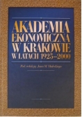 Akademia Ekonomiczna w Krakowie w latach 1925- 2000