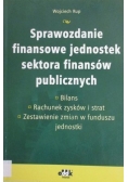 Sprawozdanie finansowe jednostek sektora finansów publicznych