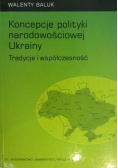 Koncepcje polityki narodowościowej Ukrainy Dedykacja Autora