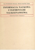 Informacja naukowa z elementami naukoznawstwa