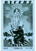Rycerz Niepokalanej,  1936r.