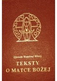 Teksty o Matce Bożej