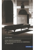 Dom przedpogrzebowy przy żydowskim Nowym Cmentarzu w Krakowie