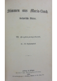 Stimmen aus Maria-Laach katholische Blätter, 1884 r.