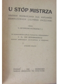 U stóp mistrza, 1922 r.