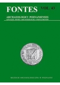 Fontes Archaeologici posnanienses vol 44