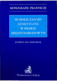 Morskie zasoby genetyczne w prawie międzynarodowym