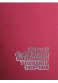 Raport o stratach wojennych Poznania 1939 1945