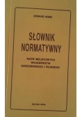 Słownik normatywny nazw miejscowych województw gorzowskiego i pilskiego,z autografem Edwarda  Homy