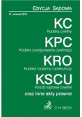 Kodeks cywilny:Kodeks postępowania cywilnego: Kodeks rodzinny i opiekuńczy: Koszty sądowe cywilne