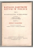 Katalog zabytków sztuki w Polsce Tom X zeszyt 26