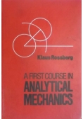 A First Course in Analytical Mechanisc