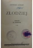Złodziej, 1935 r.