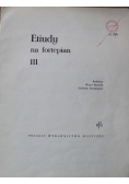 Etiudy na fortepian III