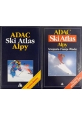 ADAC Ski Atlas Alpy. 2 tomy