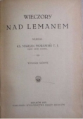 Wieczory nad Lemanem, 1921r.