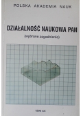 Działalność naukowa PAN