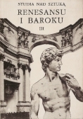 Studia nad sztuką renesansu i baroku