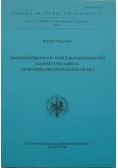 Słowotwórstwo w myśli językoznawczej starożytnej Grecji. Od Homera do Dionizjusza Traka