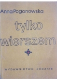 Tylko wierszem